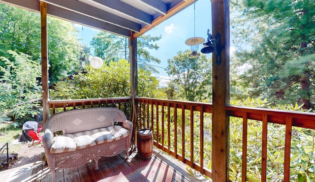 1800s dog-friendly cabin in Waynesville with shared amenities