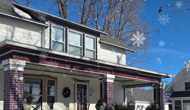 1800s Home, Train-Themed Decor, Walk to Downtown & Attractions, Exclusive Perks