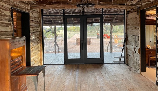 1846 Secluded, Restored Cabin on 40 acres with Modern Finishes
