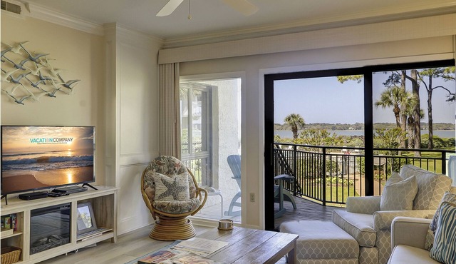 1851 Beachside Tennis - Gorgeous Vies of Calibogue Sound!