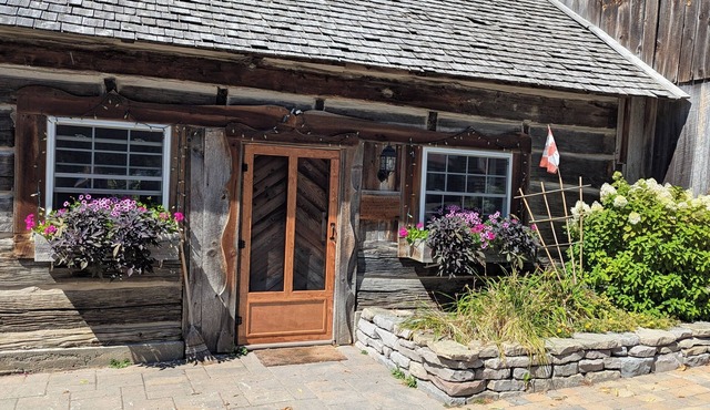 1866 Pre-Confederation Log cabin at Gerber's