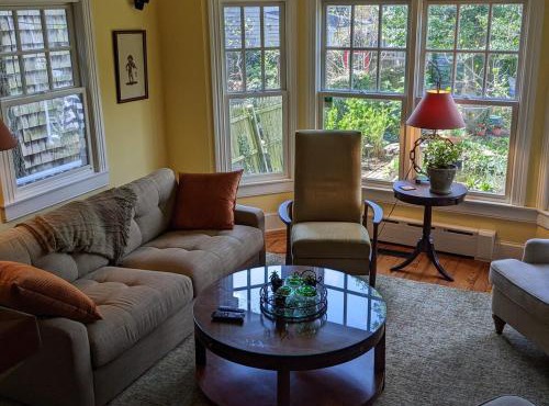 1879 Downtown Annapolis Home with Koi Ponds and Gardens