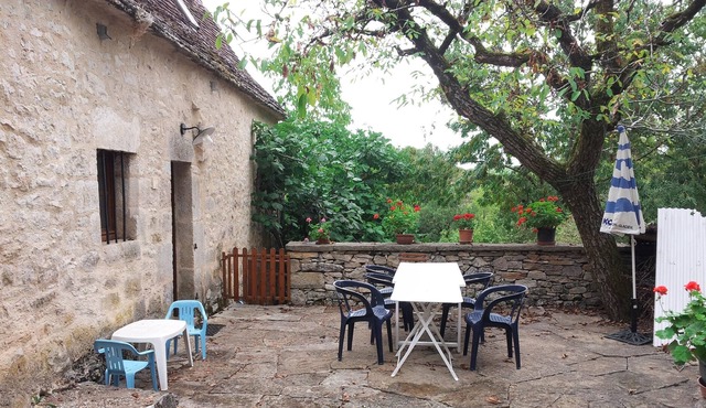 18th century stone HOUSE near Rocamadour; Padirac; St Cirq la Popie; Cajarc