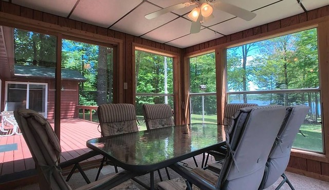 1900 miles of shoreline on the Chippewa Flowage to explore, great fishing, and great for water sports