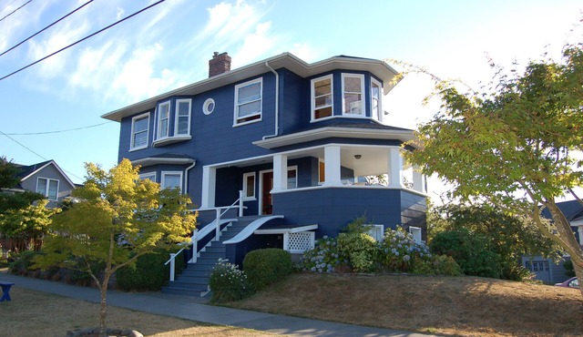 1904 Queen Anne Style Home With Stunning Views, Close to Beach & Downtown