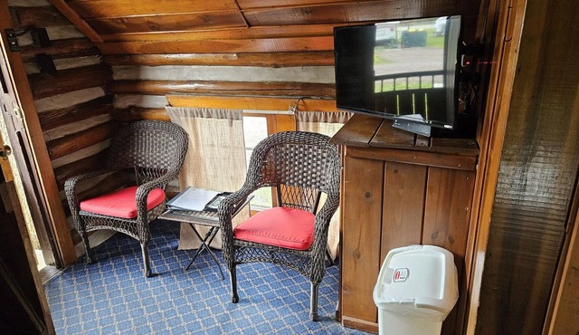 1930s and 40s cabins located in the heart of the Laural highlands. Cabin 5