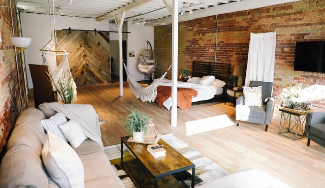 1930s Store Front with original brick, in the heart of Ogden.