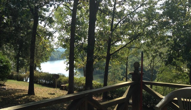 1950's Knotty Pine Cabin updated features View of Mountains/Lake Catherine Quiet