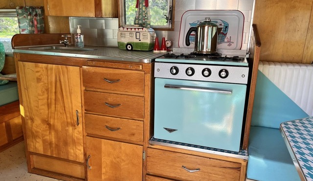 1961 Shasta Airflyte Camper Trailer