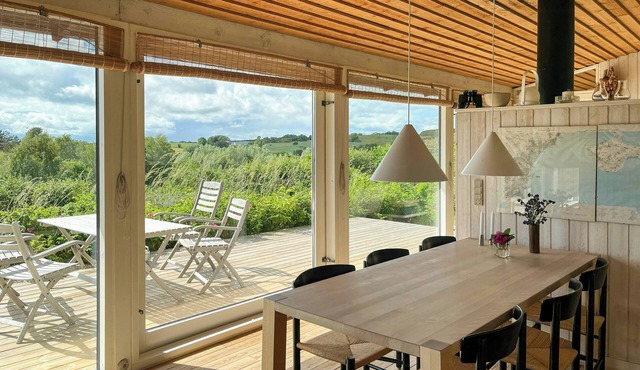 1980s wooden house with views over Aarhus Bay