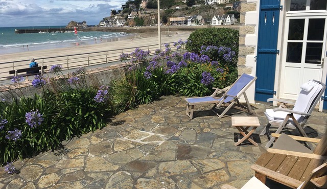 19th century house with character, garden and sea front side