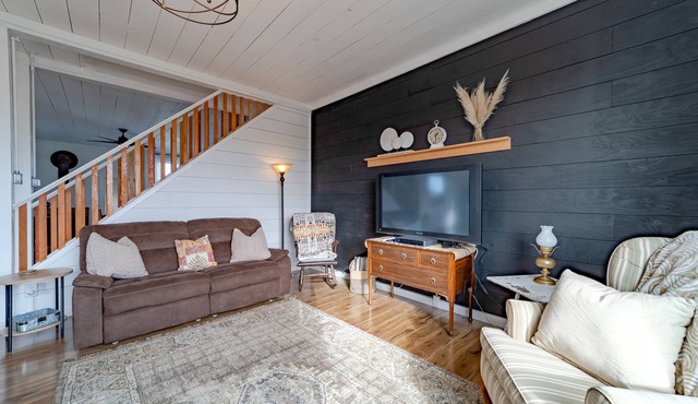 19th-century homestead on an organic dairy farm with gorgeous gardens & views