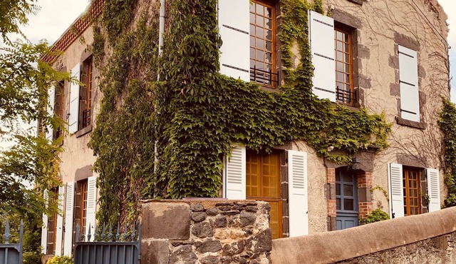 19th century school overlooking the valley