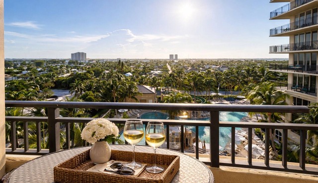 1bd condo at the Palm Beach Marriott singer island beach resort and Spa HOTEL