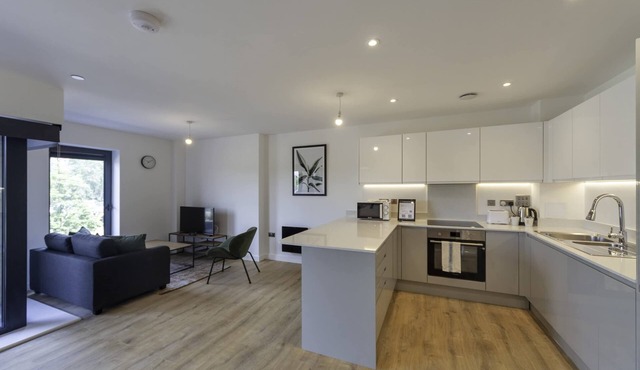 1BR Apartment near Ashford | with WiFi and Balcony