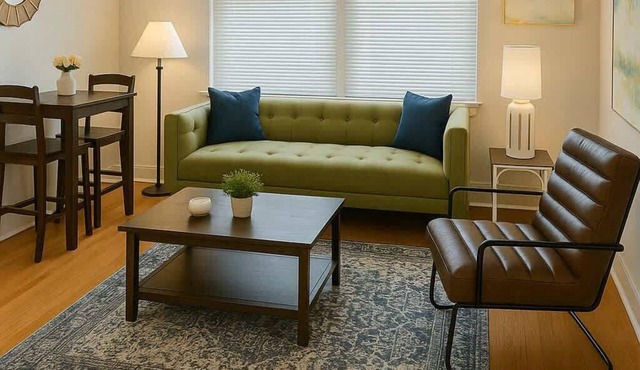 1BR Fully Equipped & Central