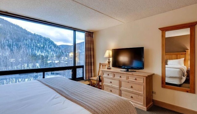 1BR Lodge Loft w/Balcony | Spa, Pool & Hot Tub