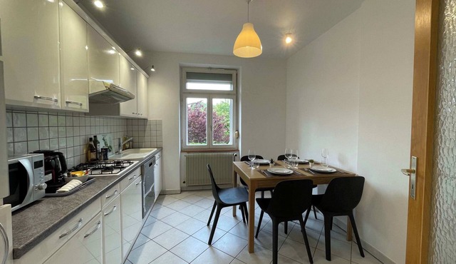 1st Central 2 BR w/Living room + 5mn from Basel