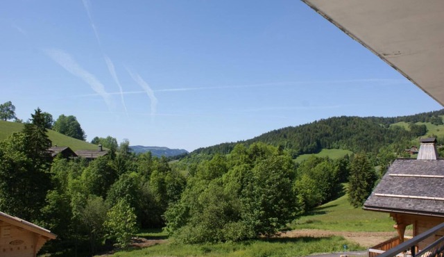1st floor, balcony, parking, ski locker, 26m², Le Grand Bornand