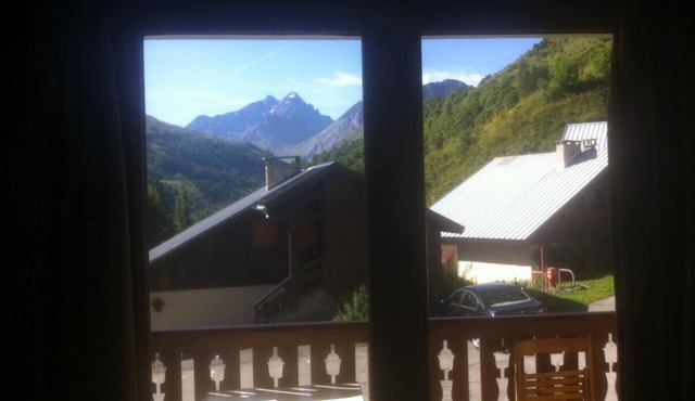 1st floor, balcony, tv, ski locker, 28m², Valloire