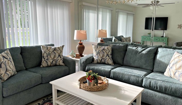 1st Floor Condo Minutes to Sunset Beach - Beach and Golf Villa - Sleeps up to 6!