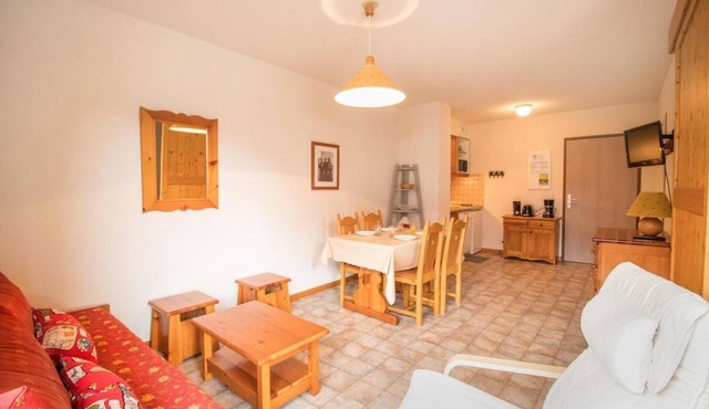 1st floor, terrace, tv, ski locker, 35m², Aussois