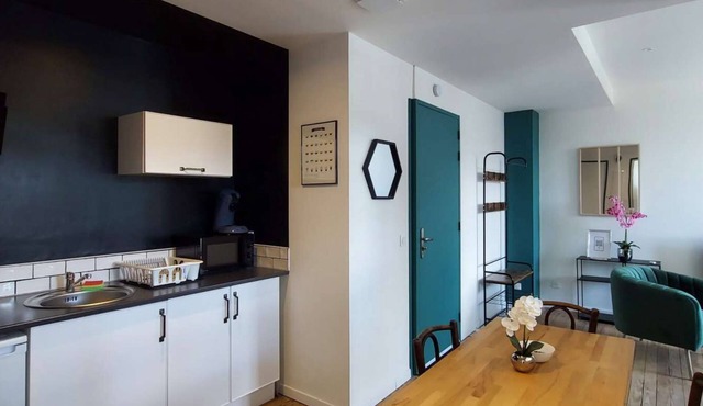 2-1 Charming T2 bis near train station and town center - Parking nearby