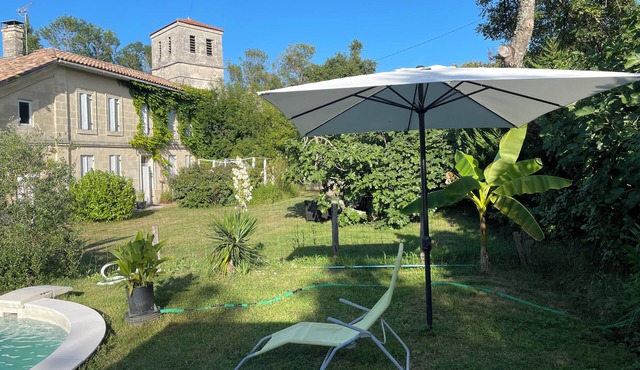 2/3 persons GÎTE 40 m2 PISCINE CLIM, WIFI pr. St EMILION et PÉRIGORD