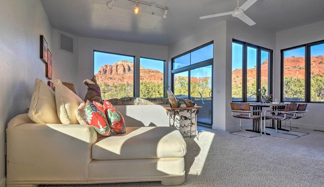 2 Acres & Red Rock Views: Sedona Casita!