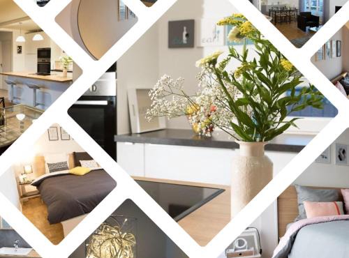 2 Appartements "Bons Amis" & "Céladon" - 2 appartements dans la même résidence