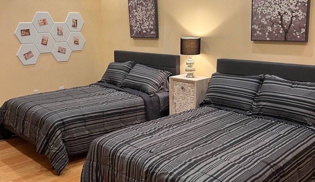 2 bd 2bth in Downtown Syracuse w/Charging station great relaxing stays Sleeps 8