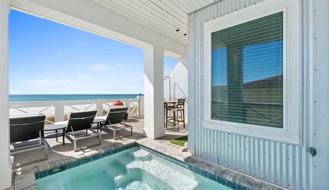 2 Beachfront Homes with Private Pool - Beachfront, 2 Pools - Sleeps 36 - Fav