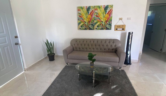 2-bedroom apartment in amazing San Francisco de Macorís with AC