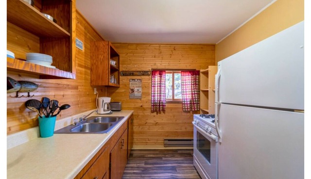 2 bedroom 1 bath cabin located at Cass Lake LodgenCabin 9
