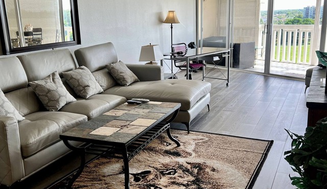 2 bedroom/2 bathroom penthouse apartment