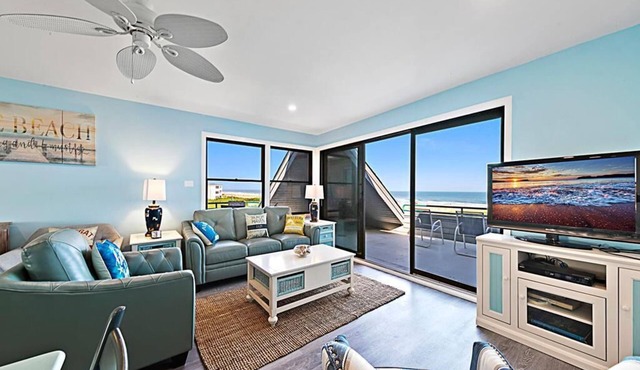 2 bedroom 2 bath 3rd floor Fishery Condo with fabulous ocean views