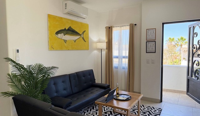 2-bedroom 2 bathroom apartment, private rooftop and pool inside gated community