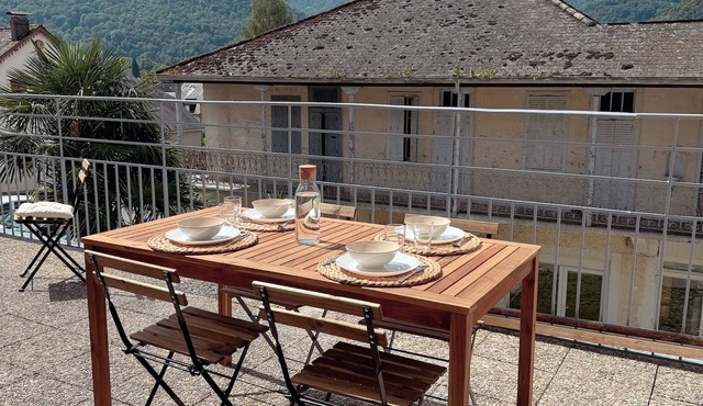 2 bedroom apartment with mountain view terrace - Lourdes