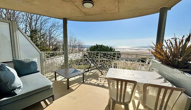 2-bedroom apartment, balcony, beach access, pool, parking, pets allowed - La Tranche-sur-Mer