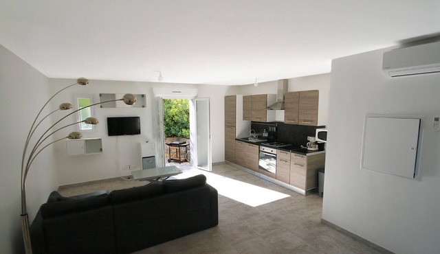 2-bedroom apartment for 6 people including 4 adults