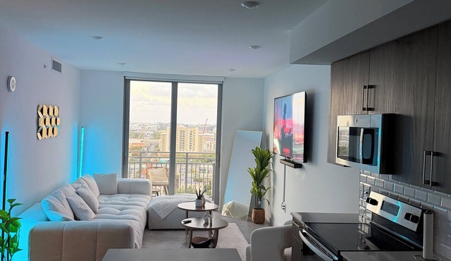 2-bedroom apartment downtown Miami