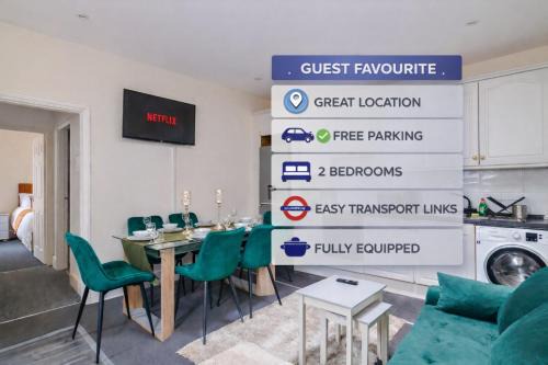 2 Bedroom Apartment, Easy Central London & Heathrow Access