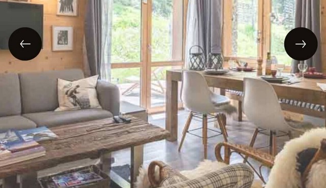 2-bedroom apartment "sur piste" with terrace and nature view (Forêt area)