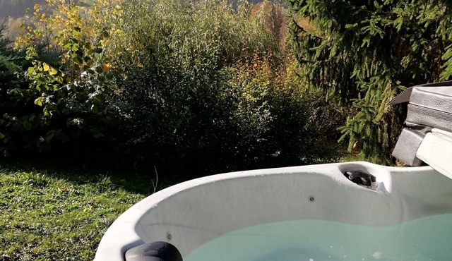 2-bedroom apartment with PRIVATE JACUZZI close to ski resorts with breathtaking views