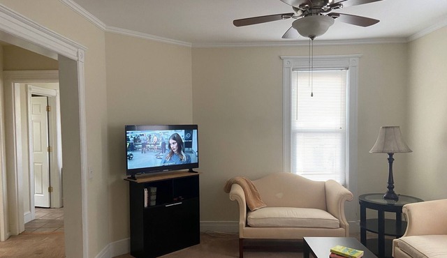 2 bedroom apt-easy walk to downtown-count basie and two river theater