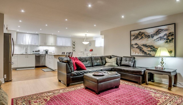 2 Bedroom basement apartment located in Etobicoke close to subway