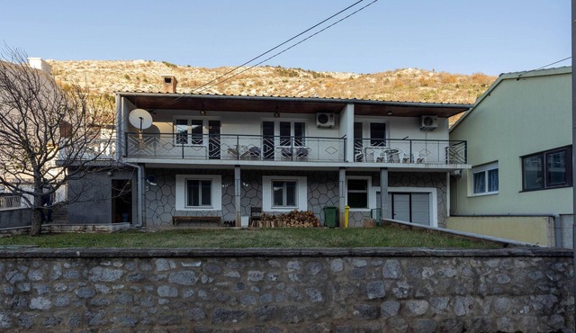 2 bedroom beach front apartment in Senj