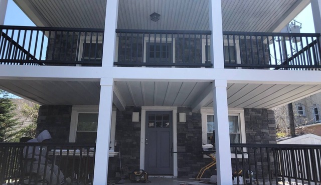 2 Bedroom Belmar summer rental 1 block to beach!