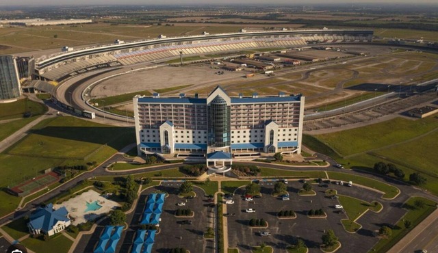 2-bedroom Condo with View of the entire track at Texas Motor Speedway.