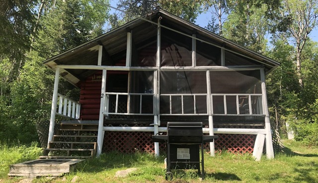 2 Bedroom Cottage - Rustic "A Frame " Log style-Marten River, ON Olive the Lake Cottage #2
